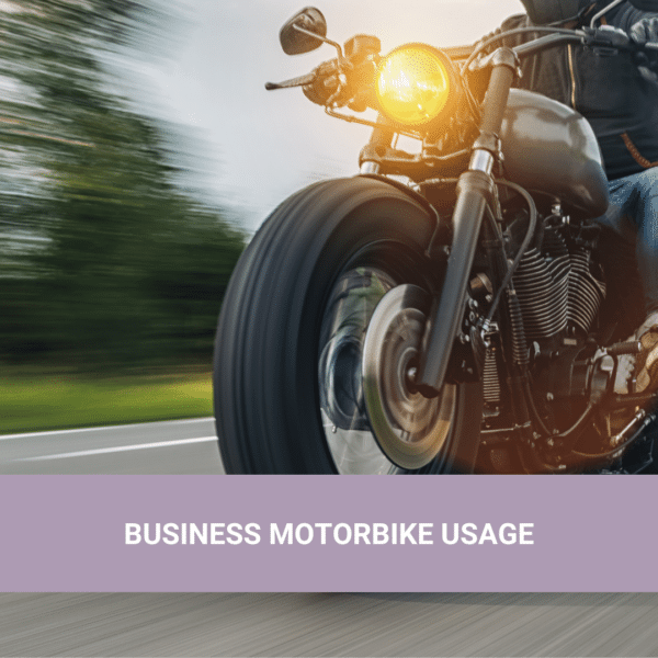 Offset Business Motorbike usage