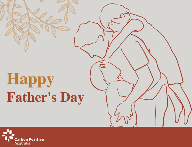 Father's Day ECard - Dad Cuddles