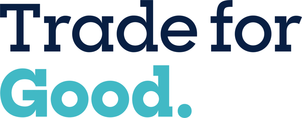 Logo reading Trade for Good