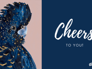 Artist Series: Anya Brock Original Art eCard - Cheers to You